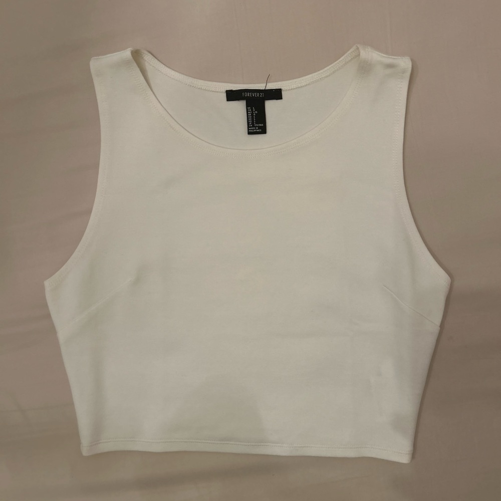 cropped tank top